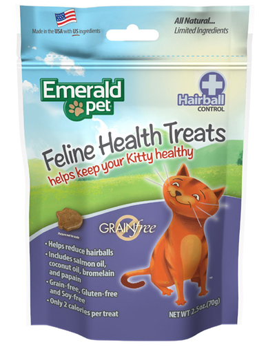 Emerald Pet Cat Hairball Supplement, 2.5z