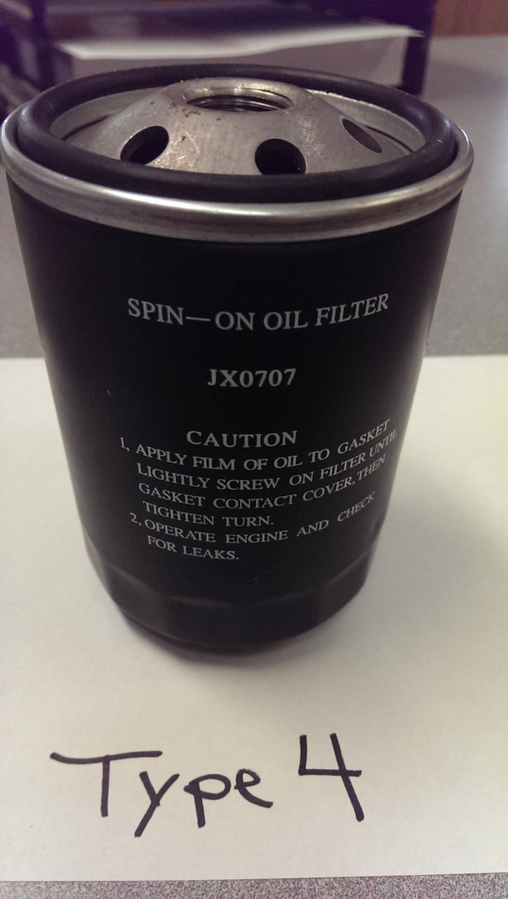JX07074 RAISED CENTER OIL FILTER