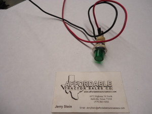 Small green light for ignition