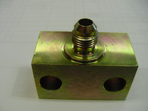This is a new Hydraulic fitting that will adapt to JIC 6