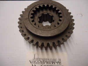 Sliding gear high-low speed