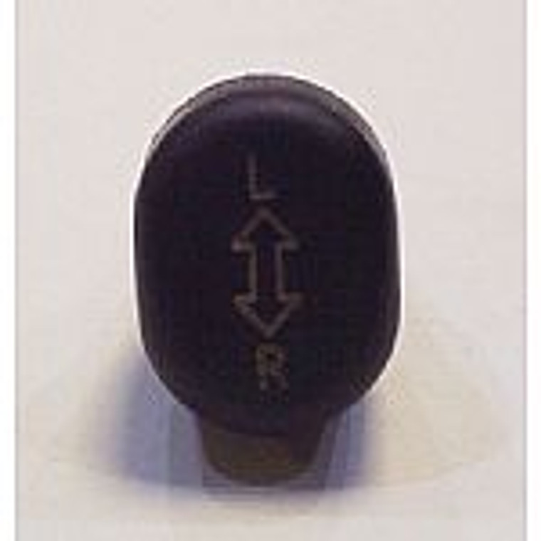 Raise and lower knob