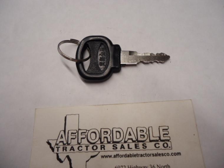 Key for ignition switch,fits all model Jinma 200,300.400 tractors