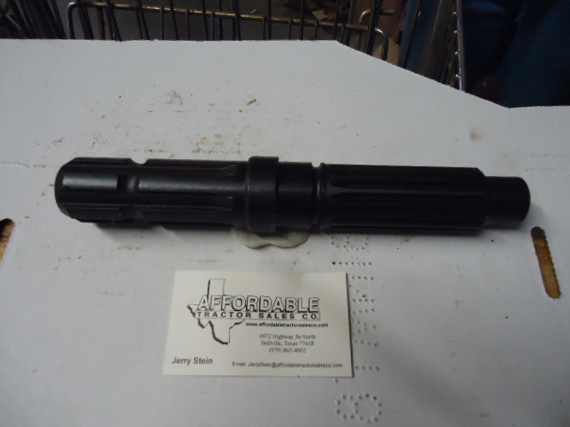 Pto shaft with no threads on end for nut