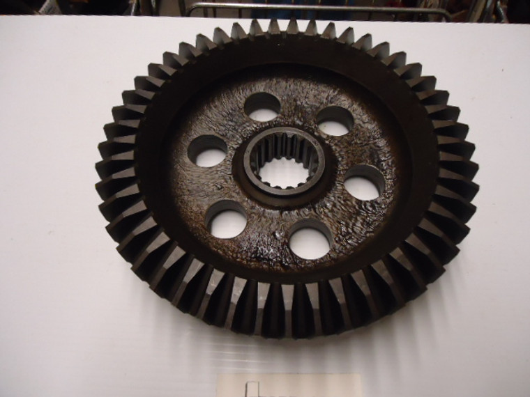 Large front final drive gear