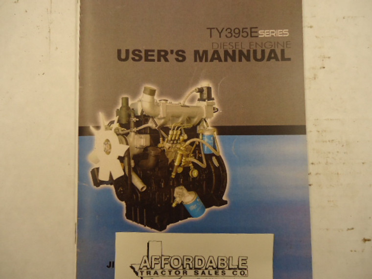 TY395 E-series manual