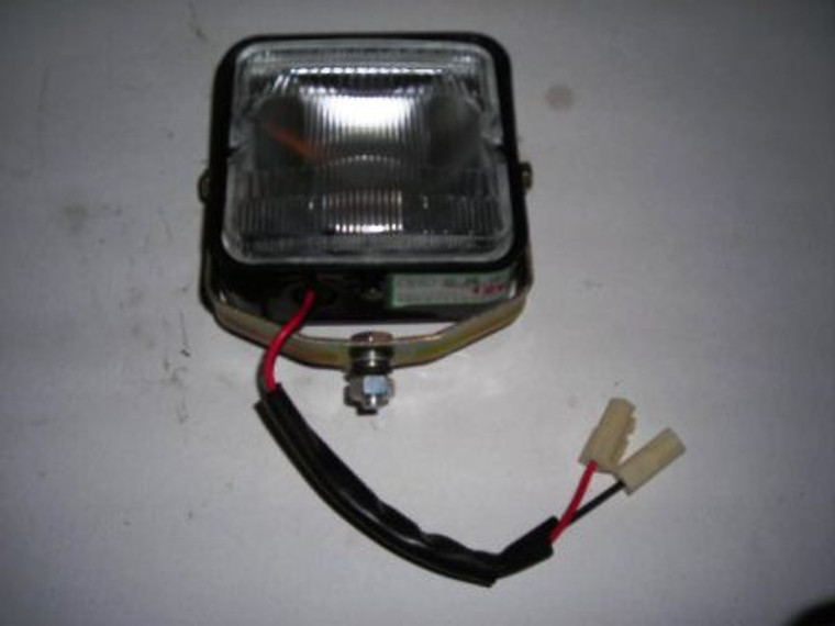 Complete rear work light assembly