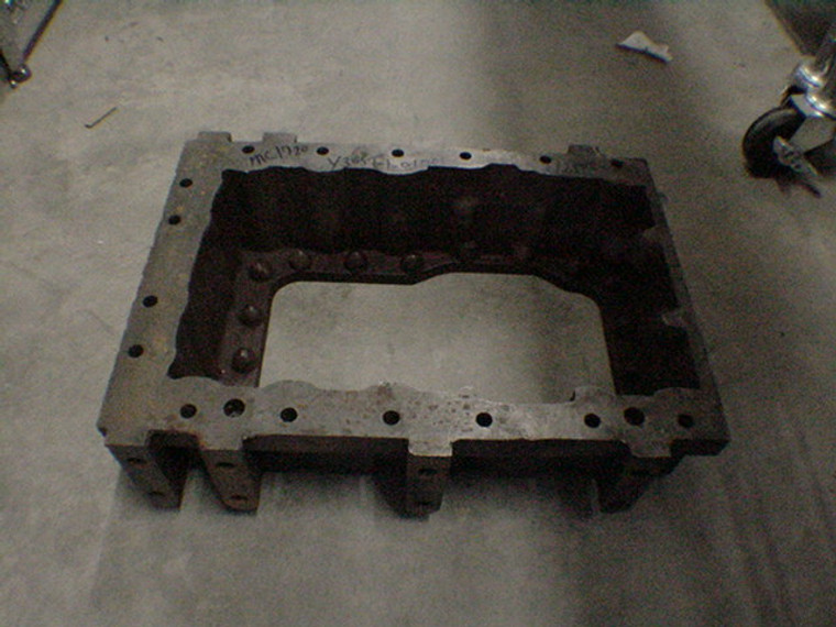 Engine oil sump pan