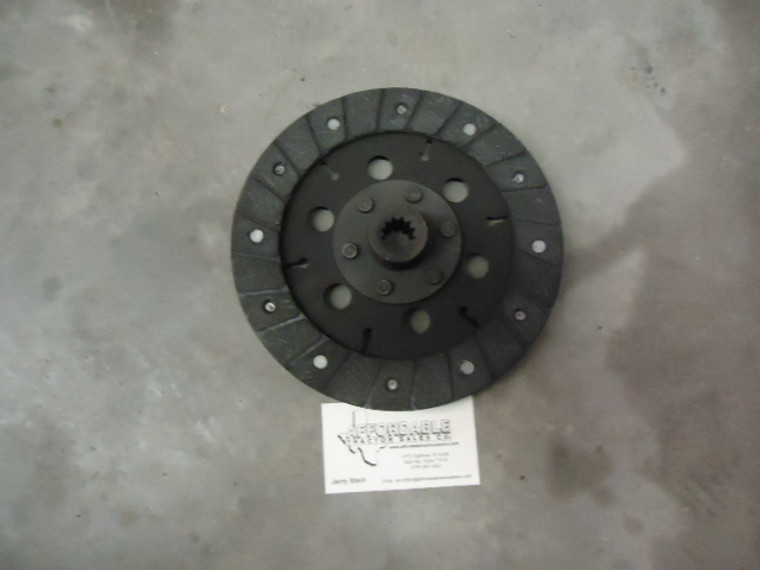 9" Main clutch disc