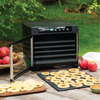 MightyBite® 6-Tray Dehydrator Dehydrating Apples