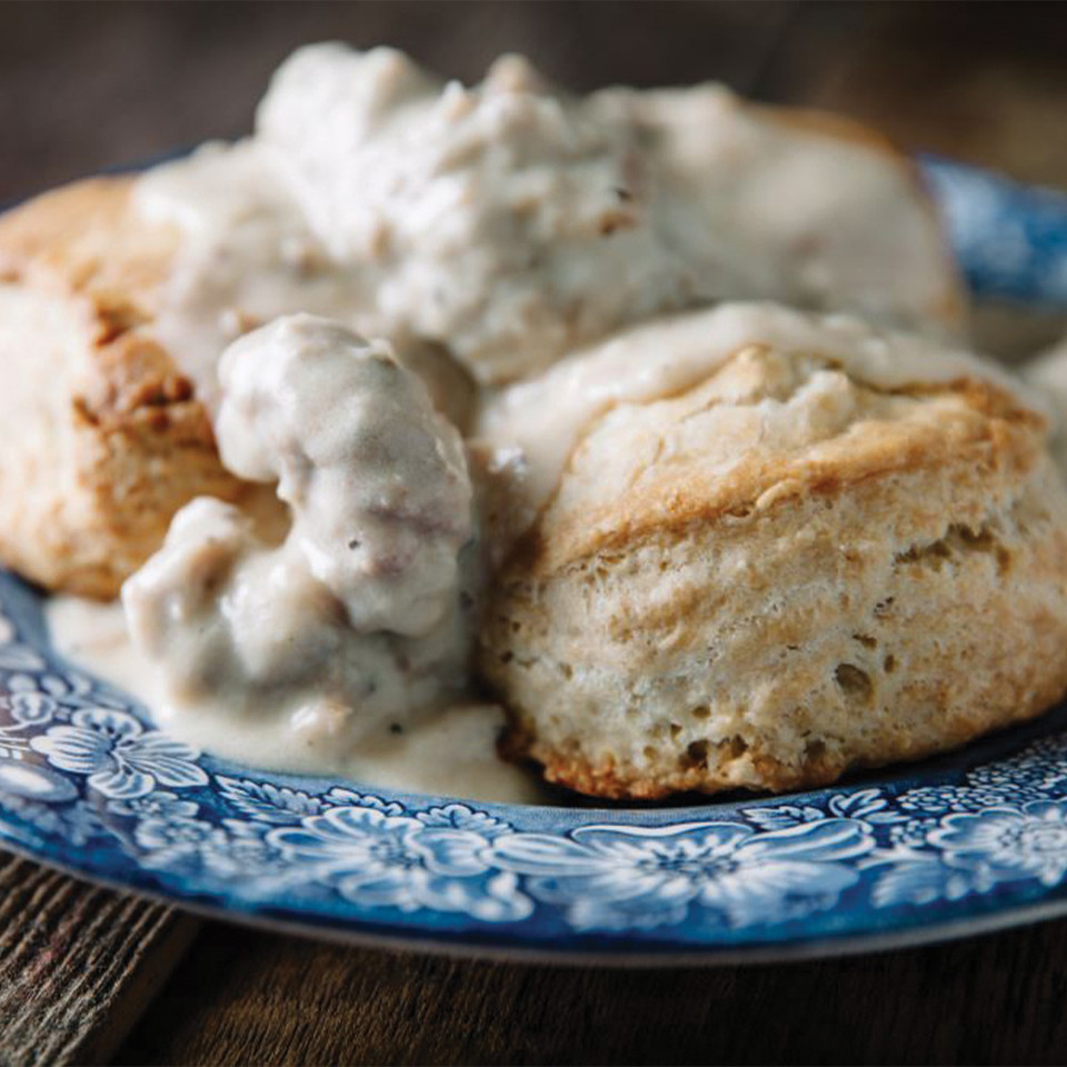 Homestead Style Biscuits & Gravy From Scratch
