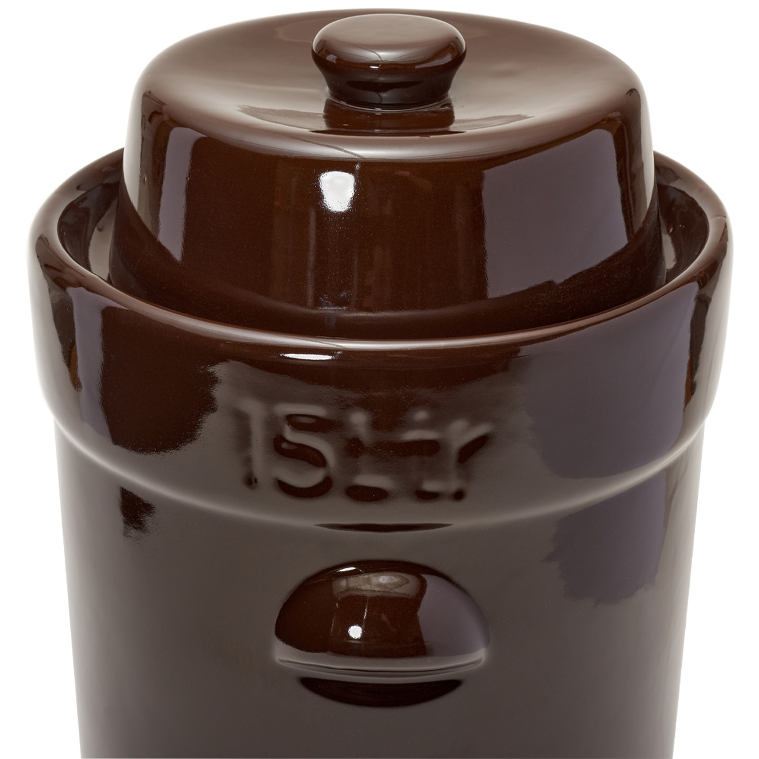 Roots & Harvest Water-Seal Fermentation Crock - Thumbnail 4