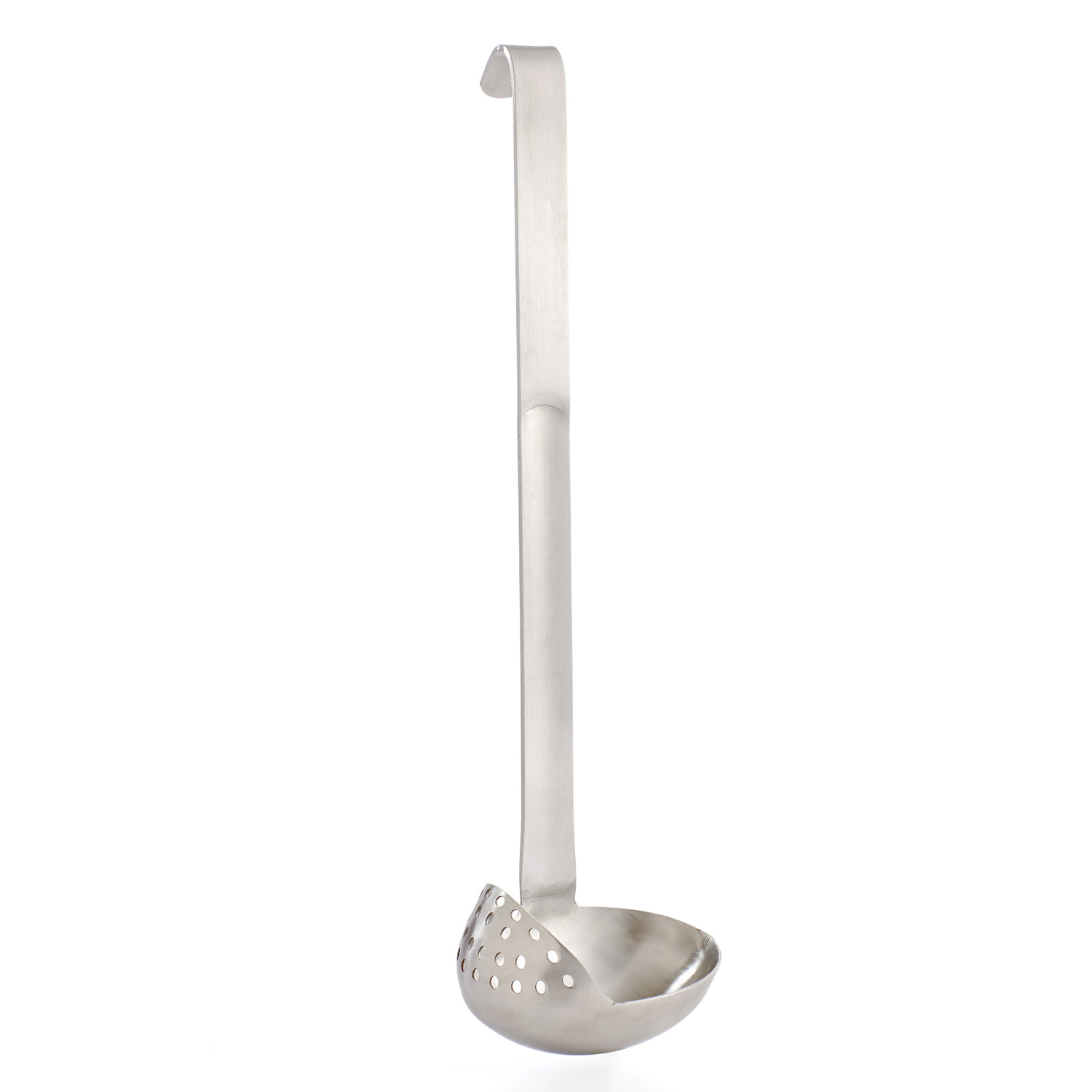 Stainless Steel Straining Ladle- 3 oz.