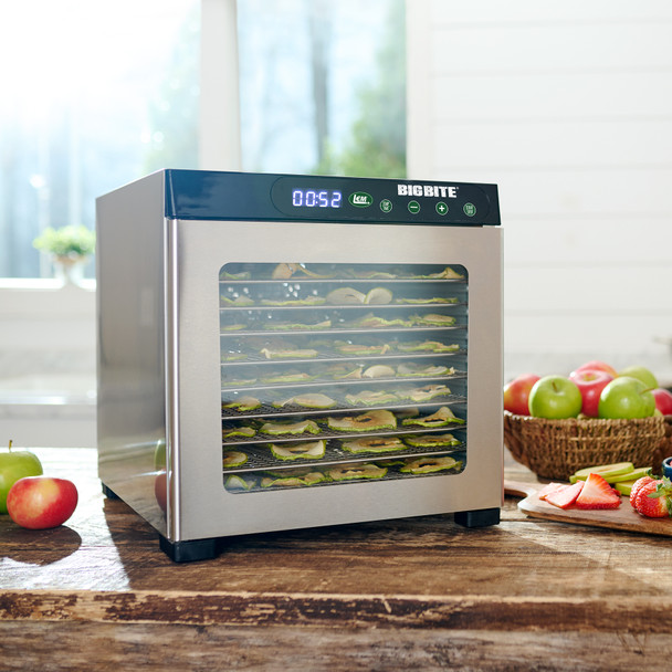 BigBite® 10-Tray Dehydrator with Fruit