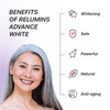 Relumins Advance White 1650mg 15x Glutathione Complex – New version with Hyaluronic Acid for powerful anti-aging benefits!