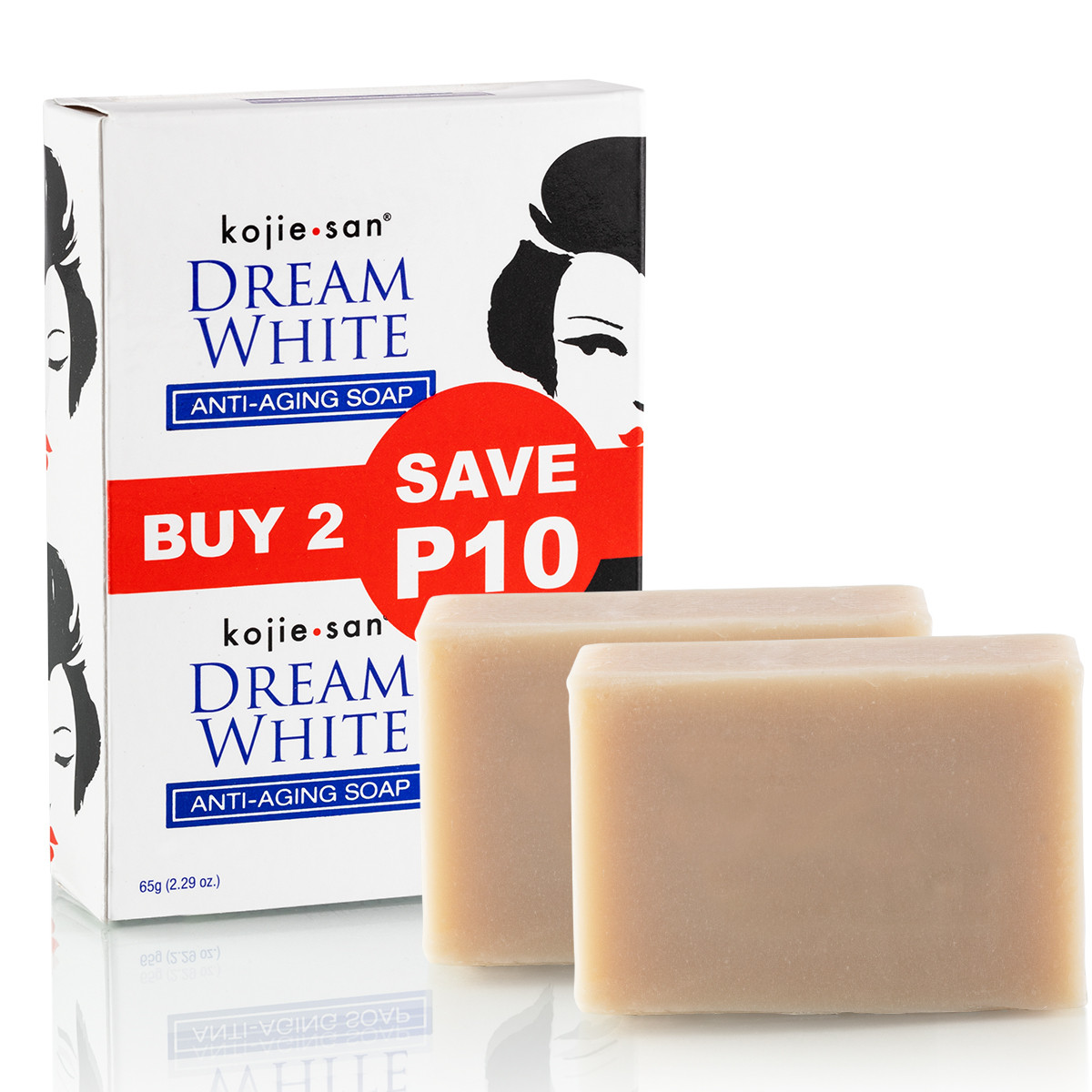 Kojie San Dream White Soap 2 Bars - 65g - You Look Light Canada