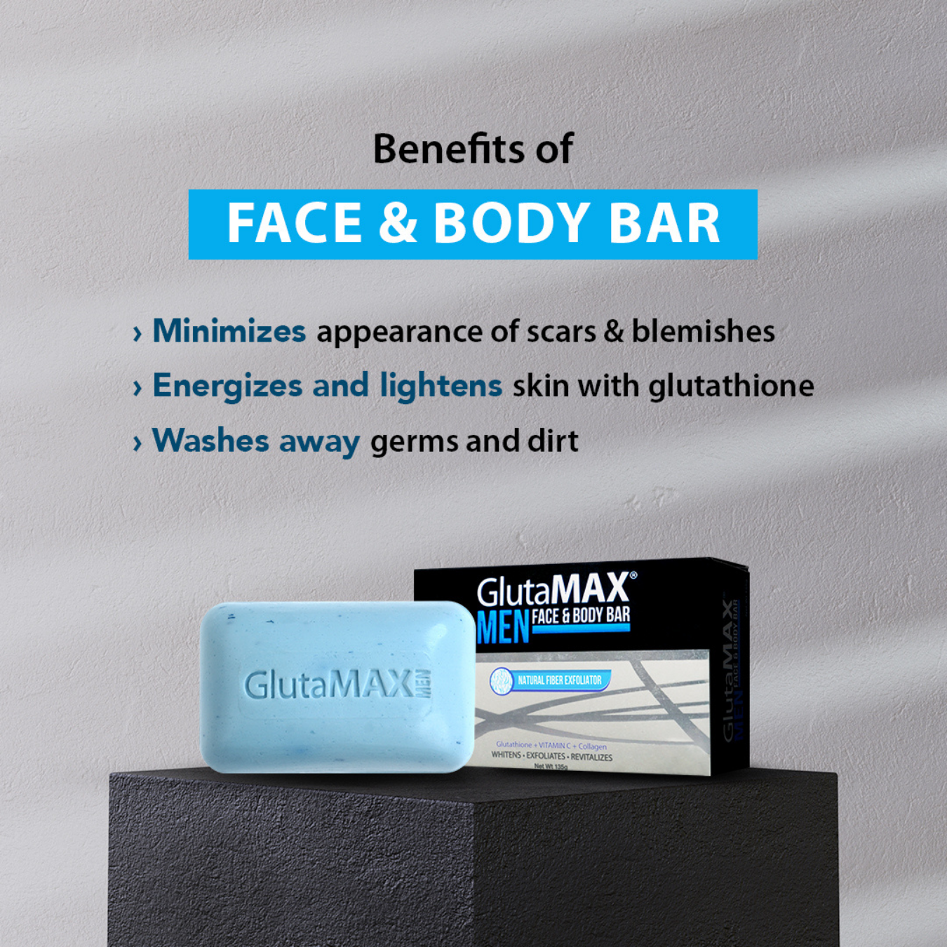 glutamax glutathione soap Lightening with 135g POV: You remembered to restock