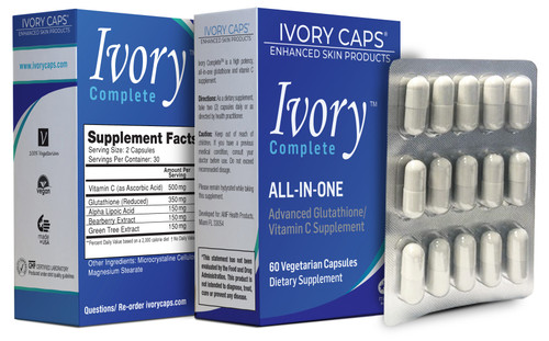 Ivory Complete ALL-IN-ONE Advanced Glutathione/Vitamin C Supplement Ivory Complete ALL-IN-ONE Advanced Glutathione/Vitamin C Supplement