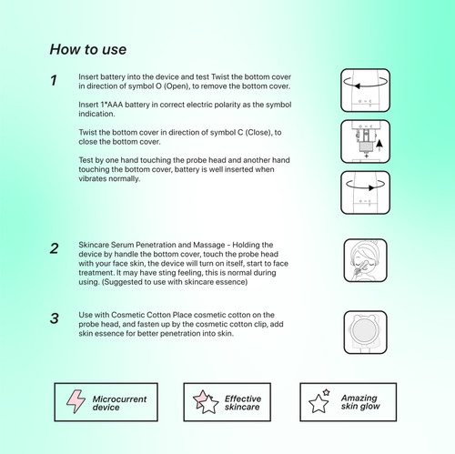 NEW- Relumin's at-home Transdermal Serum Applicator