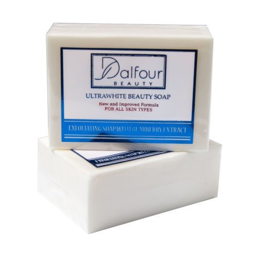 NEW Dalfour Beauty Ultrawhite Beauty Soap - Great for All Skin Types! (Pack of 3)