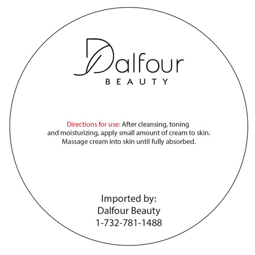 NEW! Authentic Dalfour Beauty Glutathione Whitening Cream PROTECT+