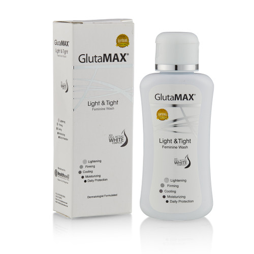GlutaMAX Light and Tight Feminine Wash 50ml - With Cell Active White Complex