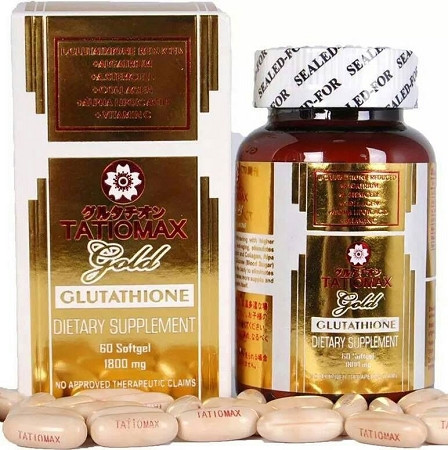 tatio active gold glutathione review Tatiomax Gold Glutathione Whitening Gel Capsules with Collagen and Vitamin  C - 10 Bottles for sale online main image 0