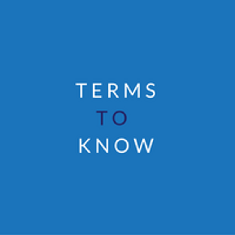 Terms To Know