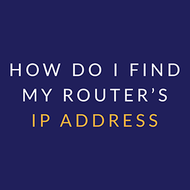 How to know router ip address mac How to know router ip address mac