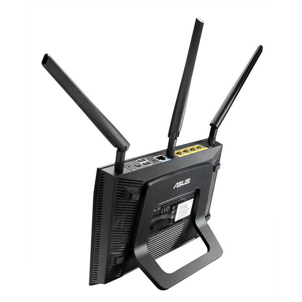 Asus RT-N66R VPN Router on Stand Side