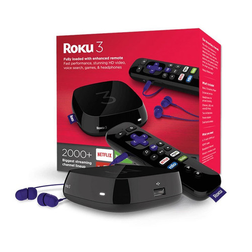 Roku 3 (Stream 500,000+ Movies and TV shows with one device)