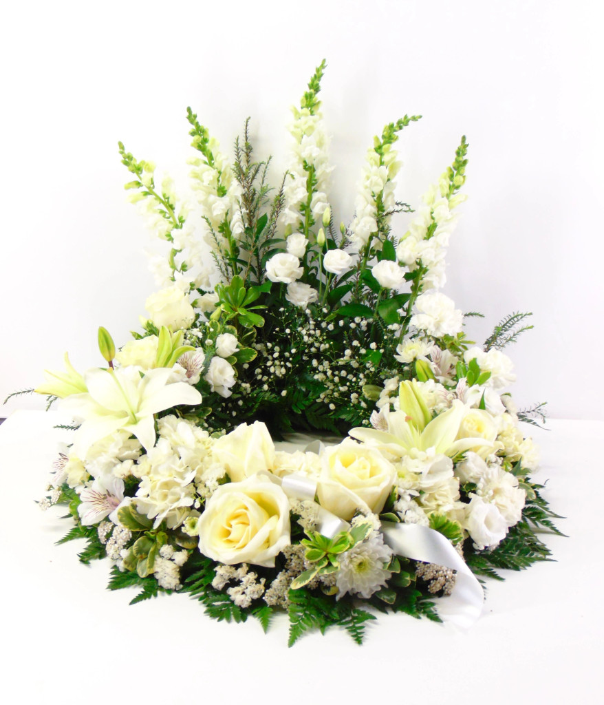 Funeral Memorial Wreath for Urn or Picture 22"