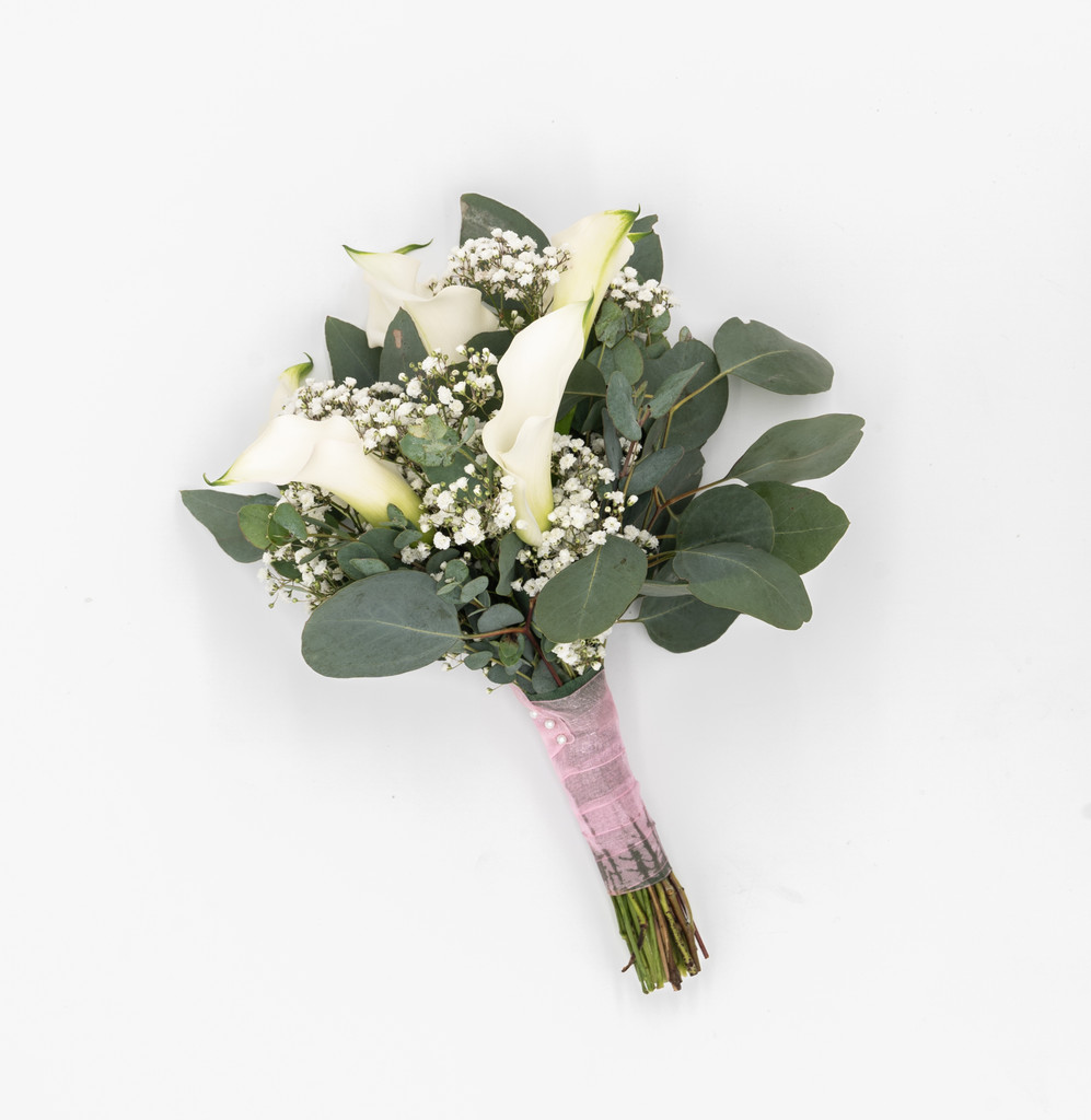 handheld calla lily bouquet gilbertsville pa