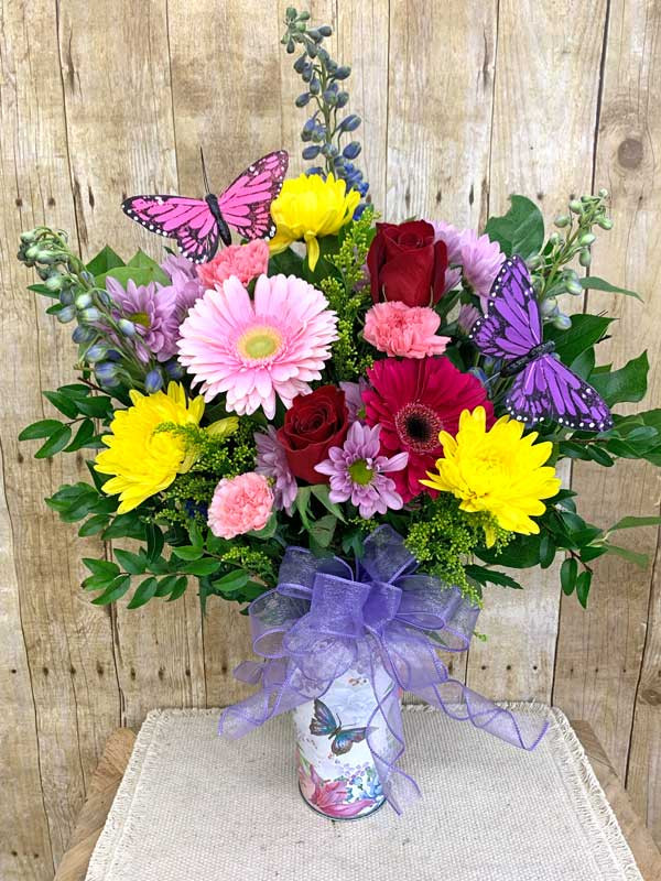 Butterfly Gardens Tin