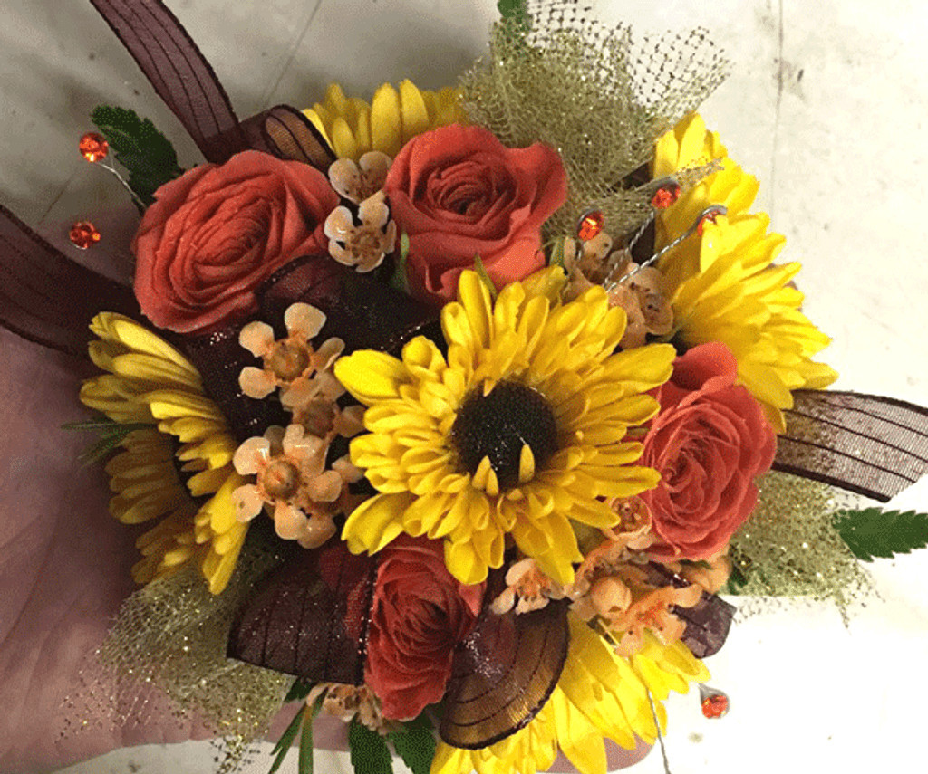 Designer Wristlet and Boutonniere