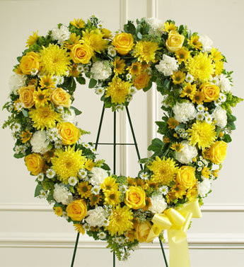 Funeral Standing Heart