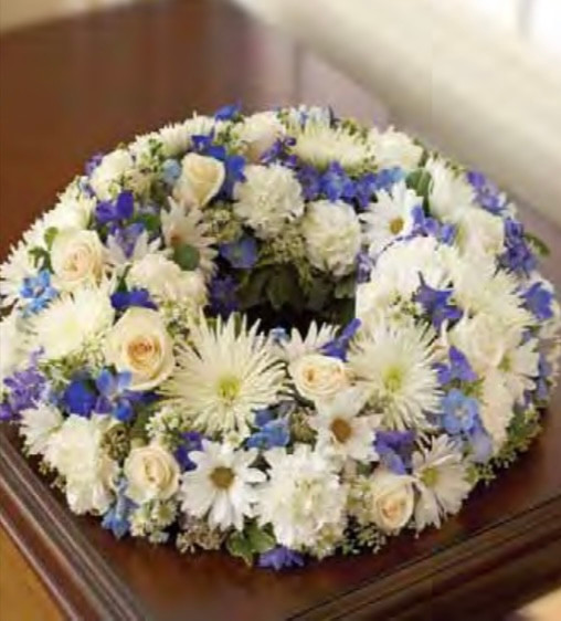 Funeral Memorial Wreath for Urn or Picture 18"