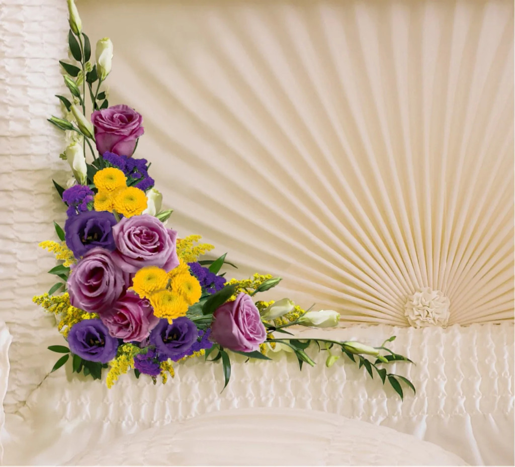 Funeral Casket Decor