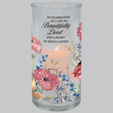 Scripted Vase Memorial  Arrangment