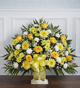 Funeral Basket- Plastic base