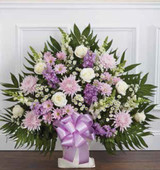 Funeral Basket- Plastic base