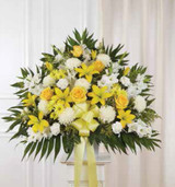 Funeral Basket- Plastic base
