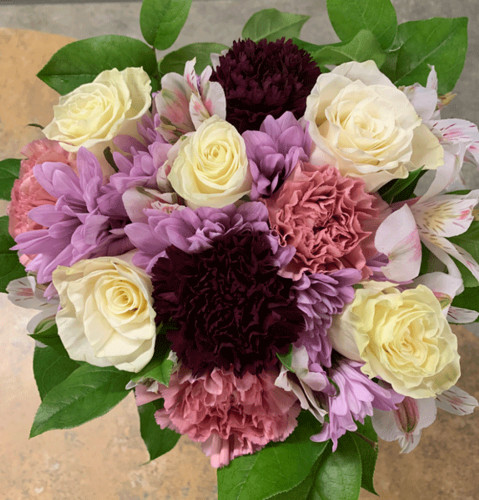 Bouquet Rose 5 and Mixed Flowers