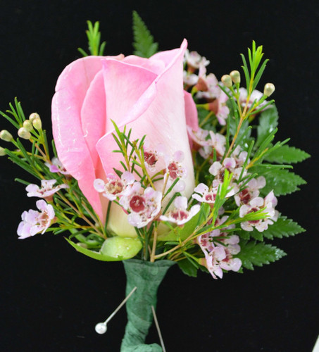 prom rose boutonniere gilbertsville