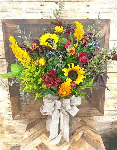 Fall Wildflower Arrangement | Wendys Flowers
