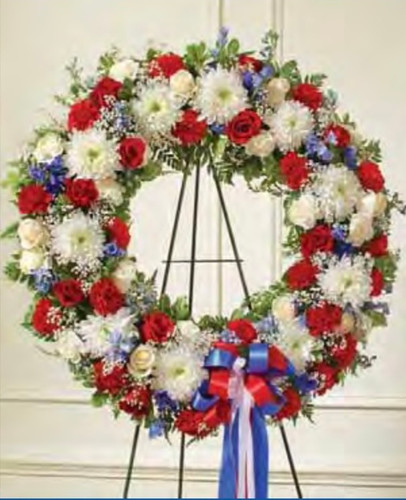 Funeral Standing Wreath