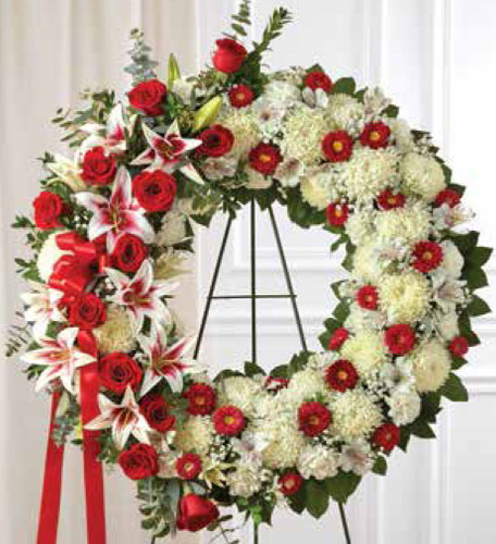 Funeral Standing Wreath