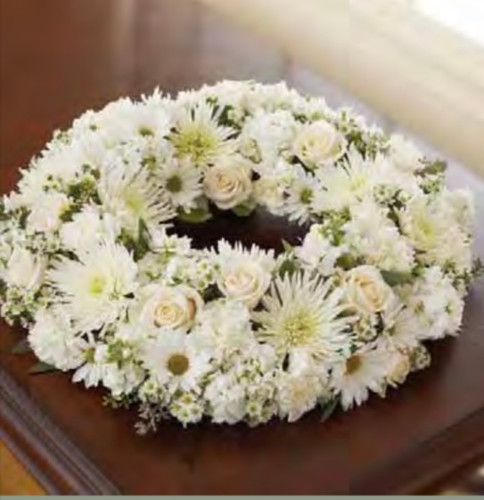 Funeral Memorial Wreath for Urn or Picture 18"