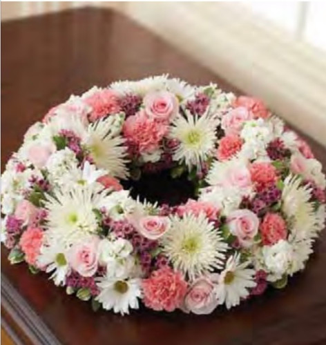 Funeral Memorial Wreath for Urn or Picture 18"