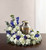 Celebration of life wreath with fresh seasonal flowers available for local delivery in Gilbertsville, PA